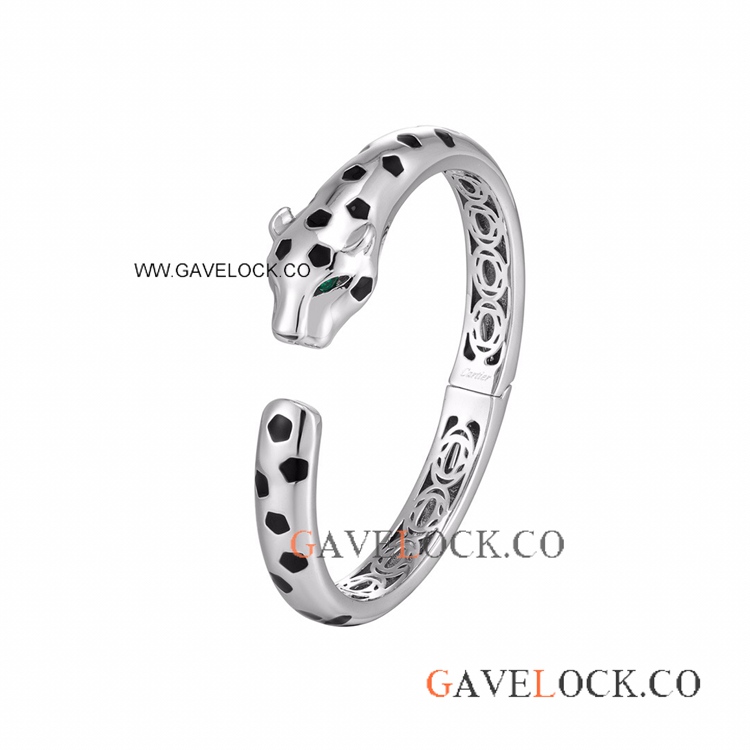 Panthere Cartier Silver Bangle Tiger Head Panthere Cartier Silver Bangle Tiger Head
